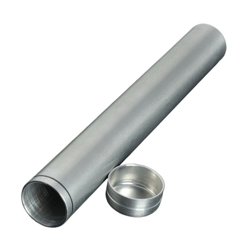 Classic Aluminum Travel Cigar Tube Humidor Holder Cigar Case