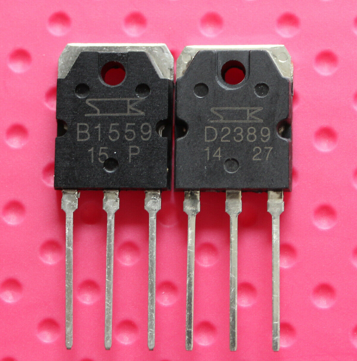 1pair 2SB1559/2SD2389 B1559/D2389 TO-3P Integrated Circuit IC