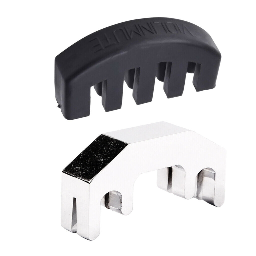 Durable 1/2 3/4 4/4 Size Violin Practice Mute Sourdine Violin Fiddle Parts