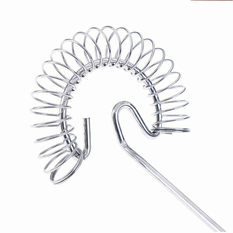 Manual Egg Beater Stainless Steel Spring Coil Mixer Egg Stirring Kitchen .l8