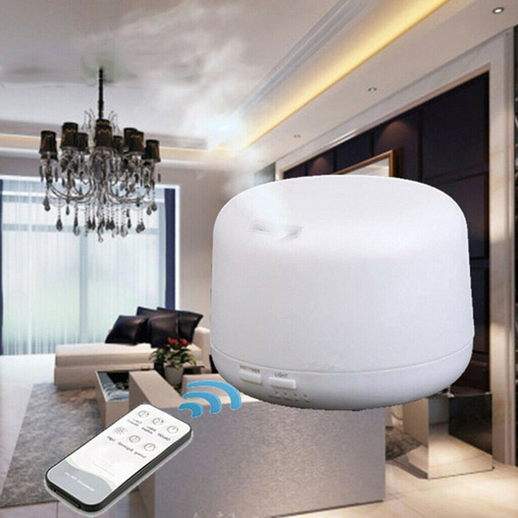 Oil Air Diffuser Ultrasonic Air Aromatherapy Humidifier LED Light Home Relax