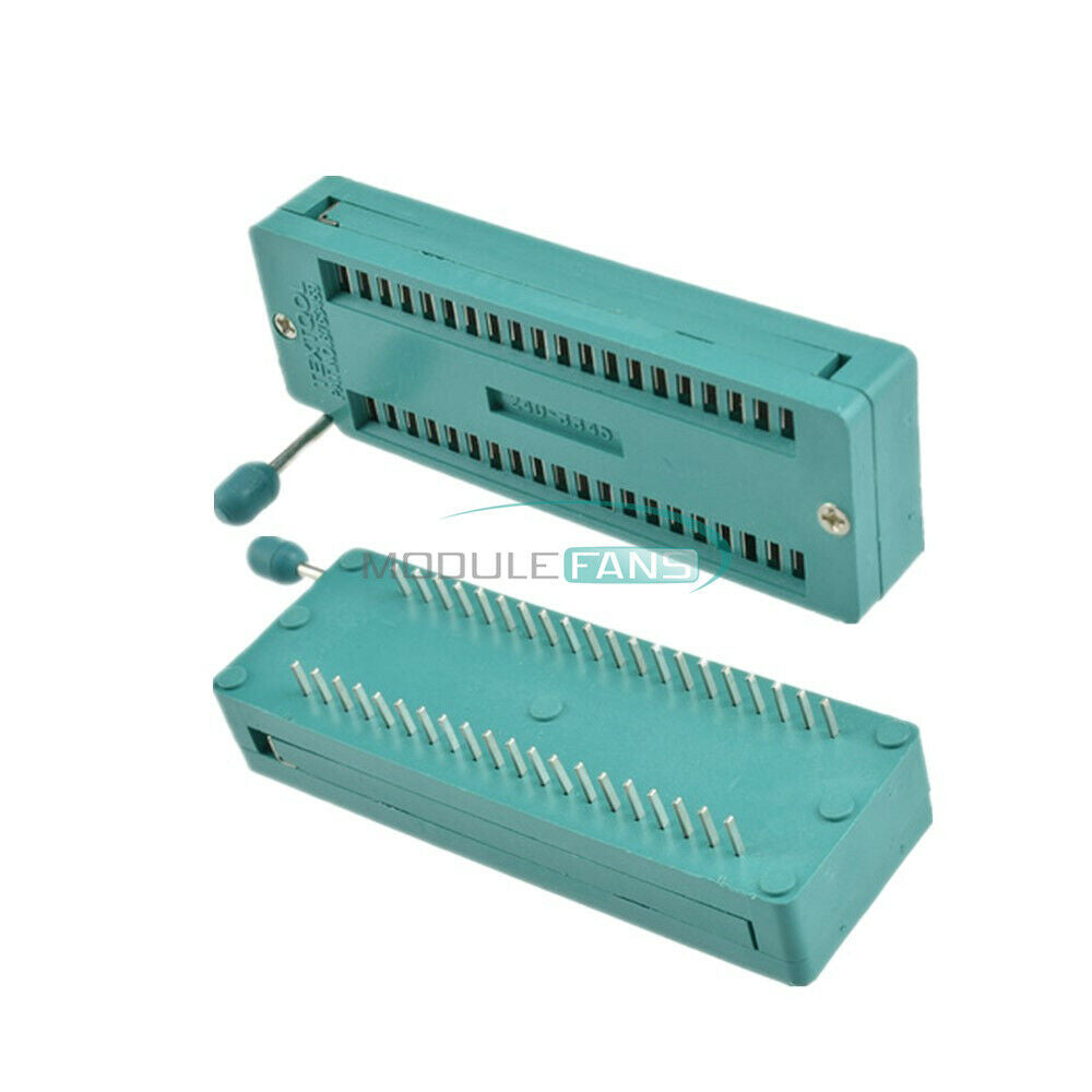 5PCS Universal 40Pin ZIF ZIP DIP IC Multi-function Test Tester Board Socket Wide