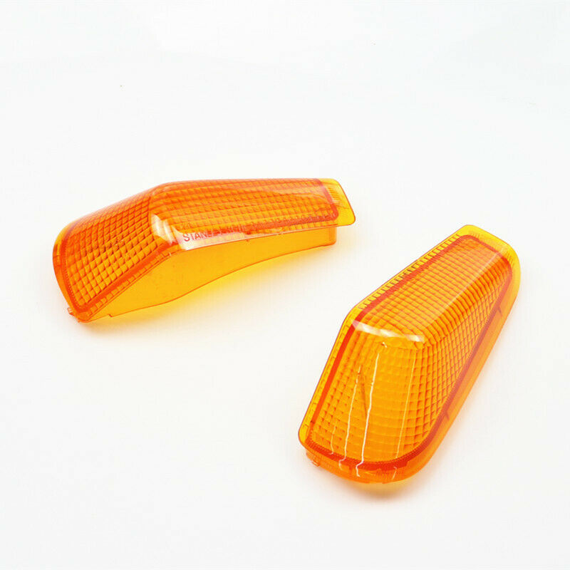 Motorcycle Front Turn Signal Amber Lens Cover For Racing ZZR250 EX250 ZZR 250