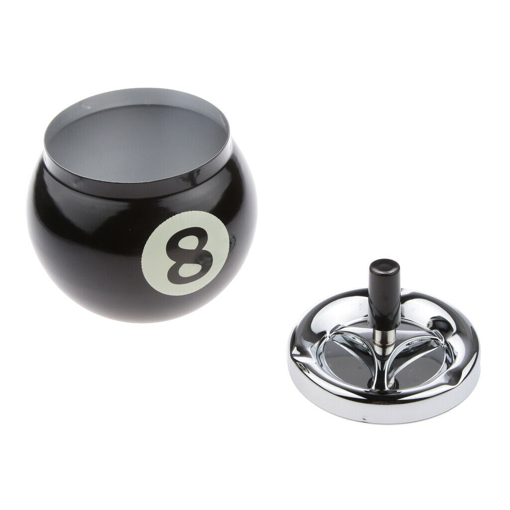 Collectible Gift Aluminum Pool Billiard Ball Ashtray no base