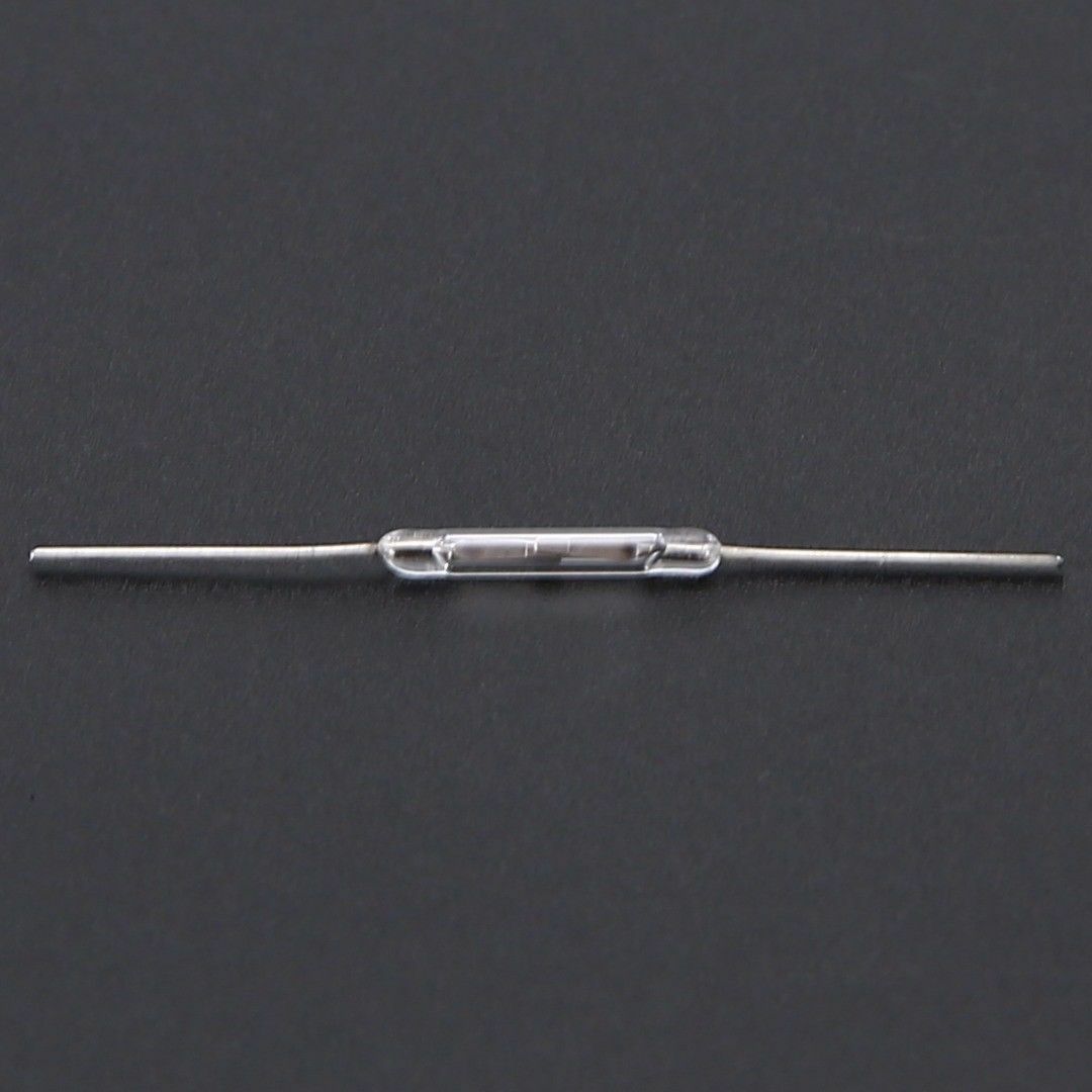 10pcs 14mm Glass Magnetic Induction Reed Switch MagSwitch Normally Open NO
