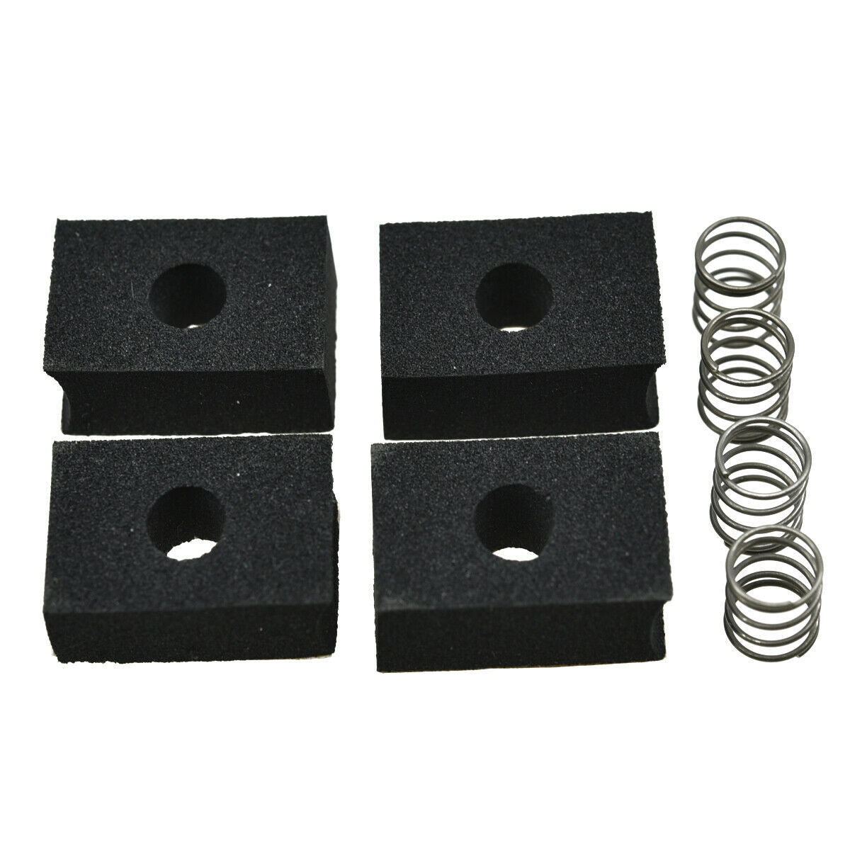 Pack of 4 Pickup Height Foam Adjustment Pads w/ Spring for P Bass/Jaquar Pickups