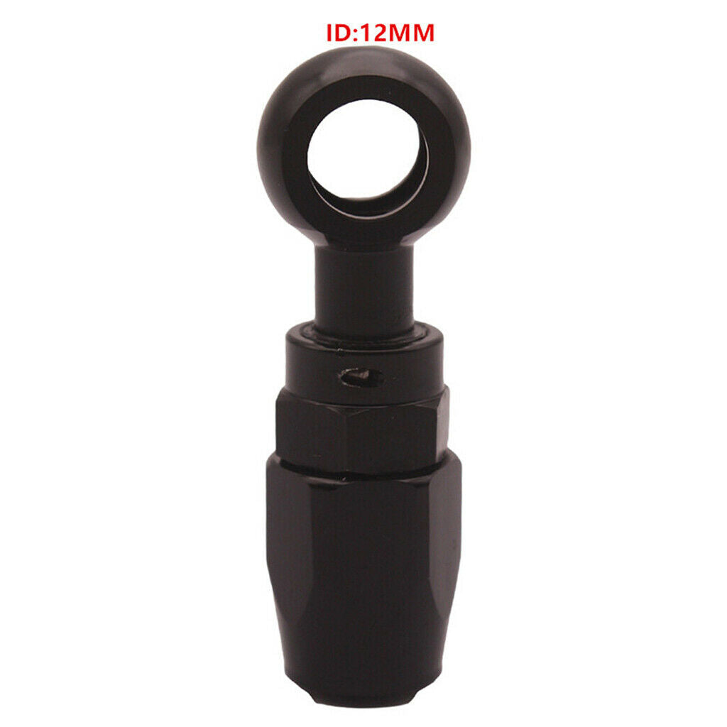 Replacement AN6 Aluminum Hose End Fitting Adapter 12mm Banjo Diameter AN 06
