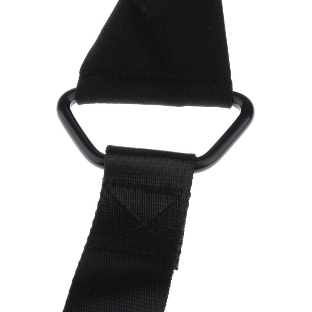 Adjustable Resistance Bands Workout Exercise Yoga Fitness Pull Belt Black