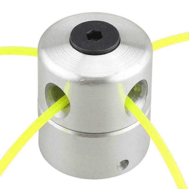 Universal Aluminum Pillar Line String Saw Grass Brush Grass Trimmer Head Lawn