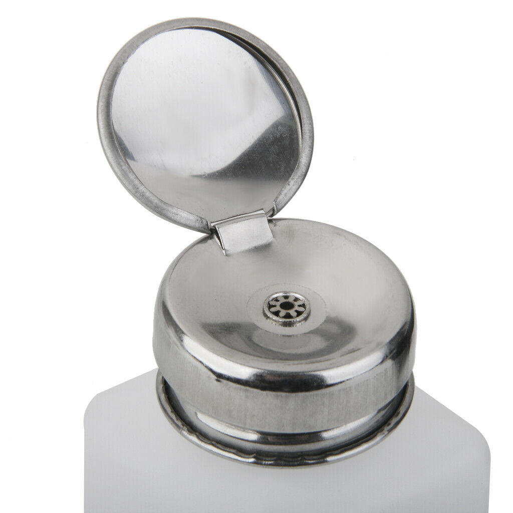 200ML Pump Dispenser Bottle For Dosed Application Of Nail Polish Remover, Pump