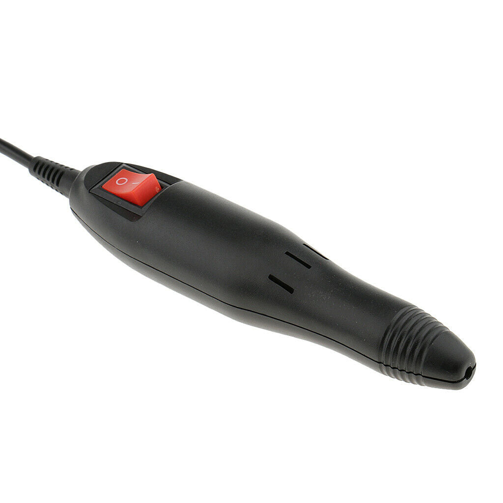 Low Heat Nail Drill File Machine Replacement Handle Handpiece Tools Black
