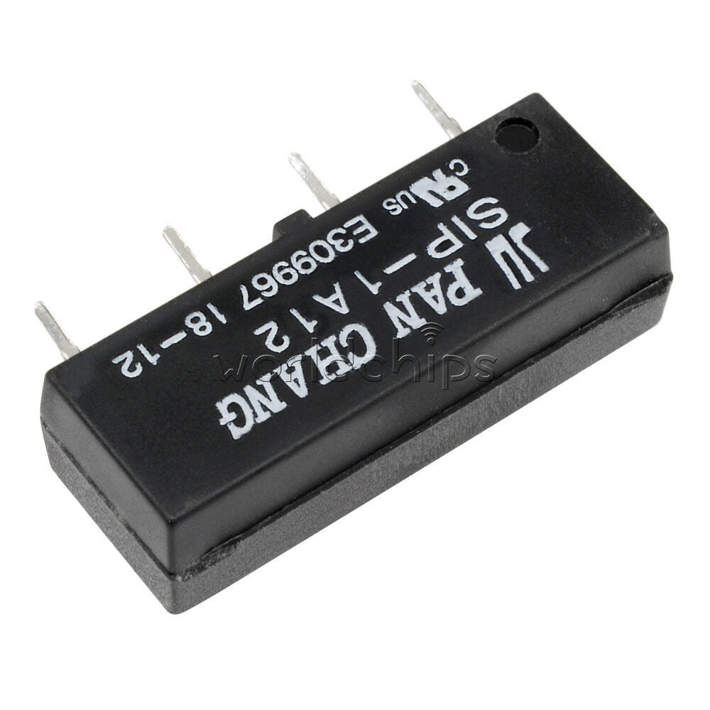 2pcs 12V Relay SIP-1A12 Reed Switch Relay 4PIN for PAN CHANG Relay