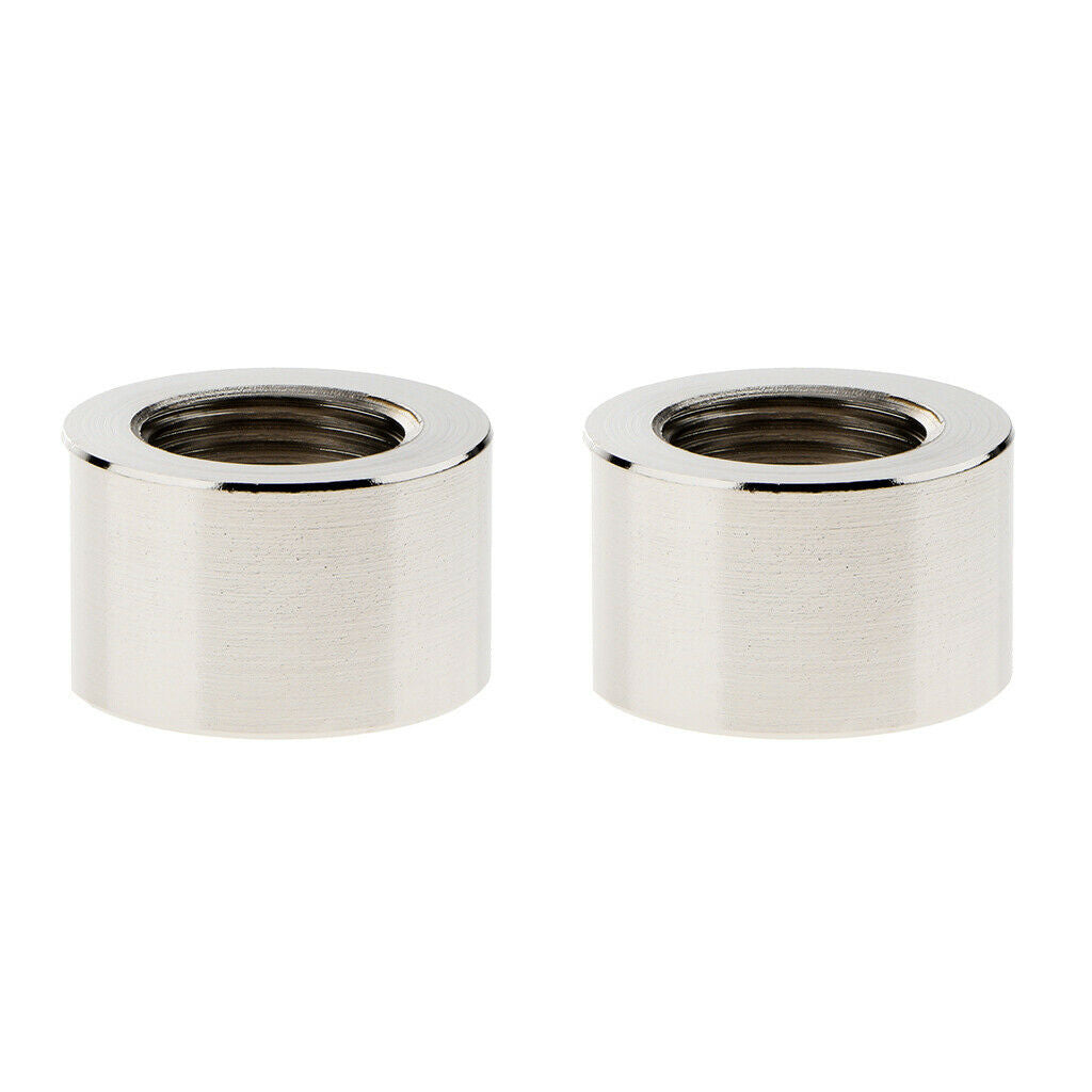 2 Sets Polished 304 Stainless Steel O2 Sensor Weld Bung, M18 x 1.5mm