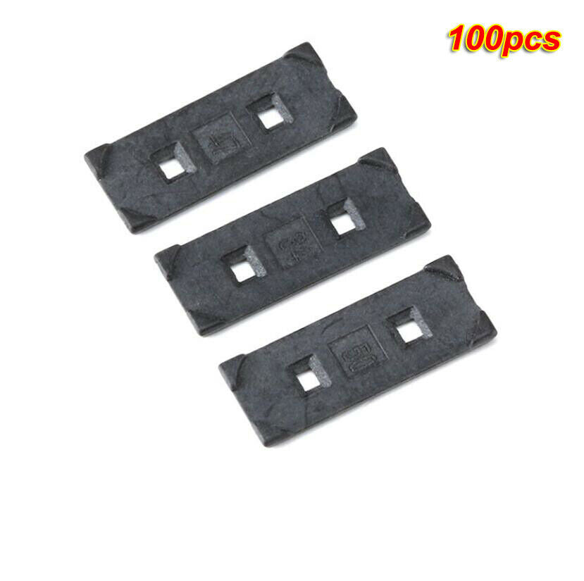 100PCS 49S Crystal oscillator gasket/anti-vibration gasket/insulating gasket