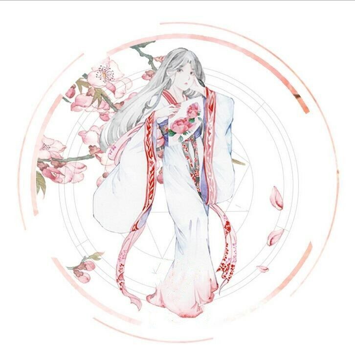 Chinese style figures stickers Paper Tape decorative diary cosmetic Tape 7cm