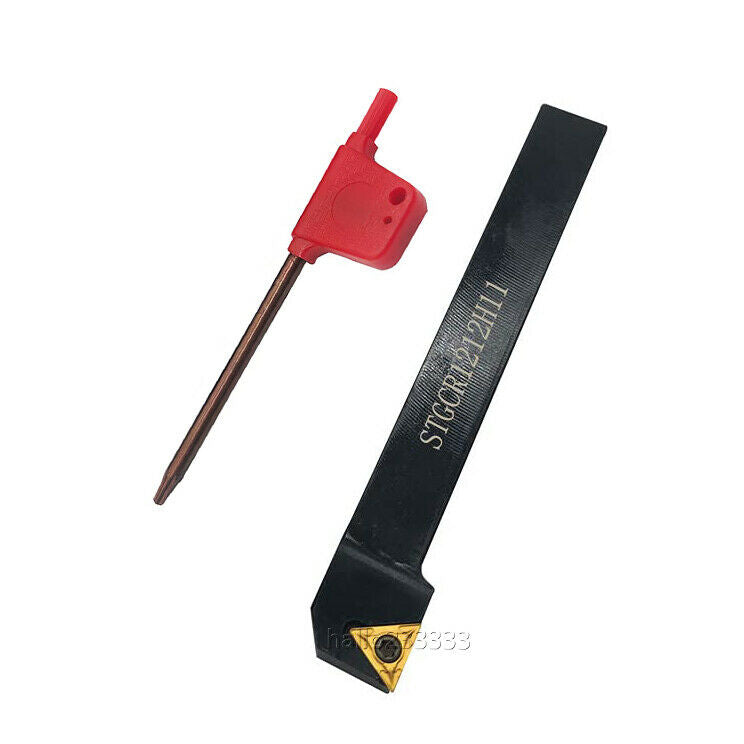 91° STGCR1212H11 Lathe External Turning Tool Holder + TCMT110204 Turning insert