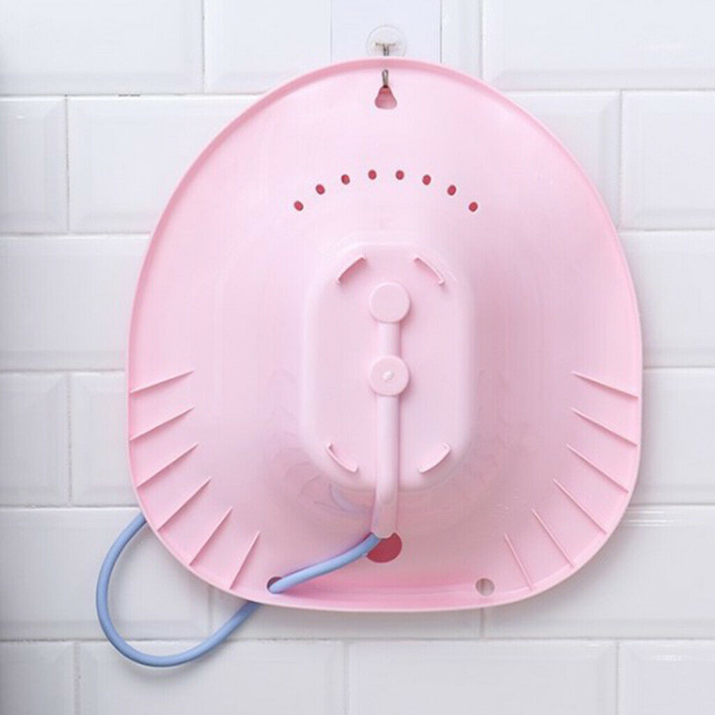 4Pieces Durable Sitz Bath Tub with Flusher Over the Toilet for Hemorrhoids