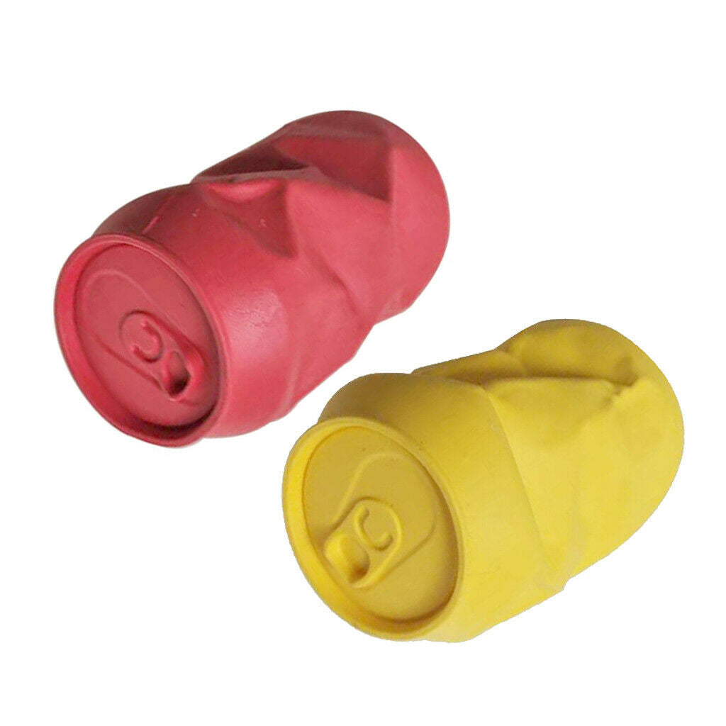 Cans Shape Pet Chew Bite Toys Dog Teething Clean Toys For Dogs Puppy Red
