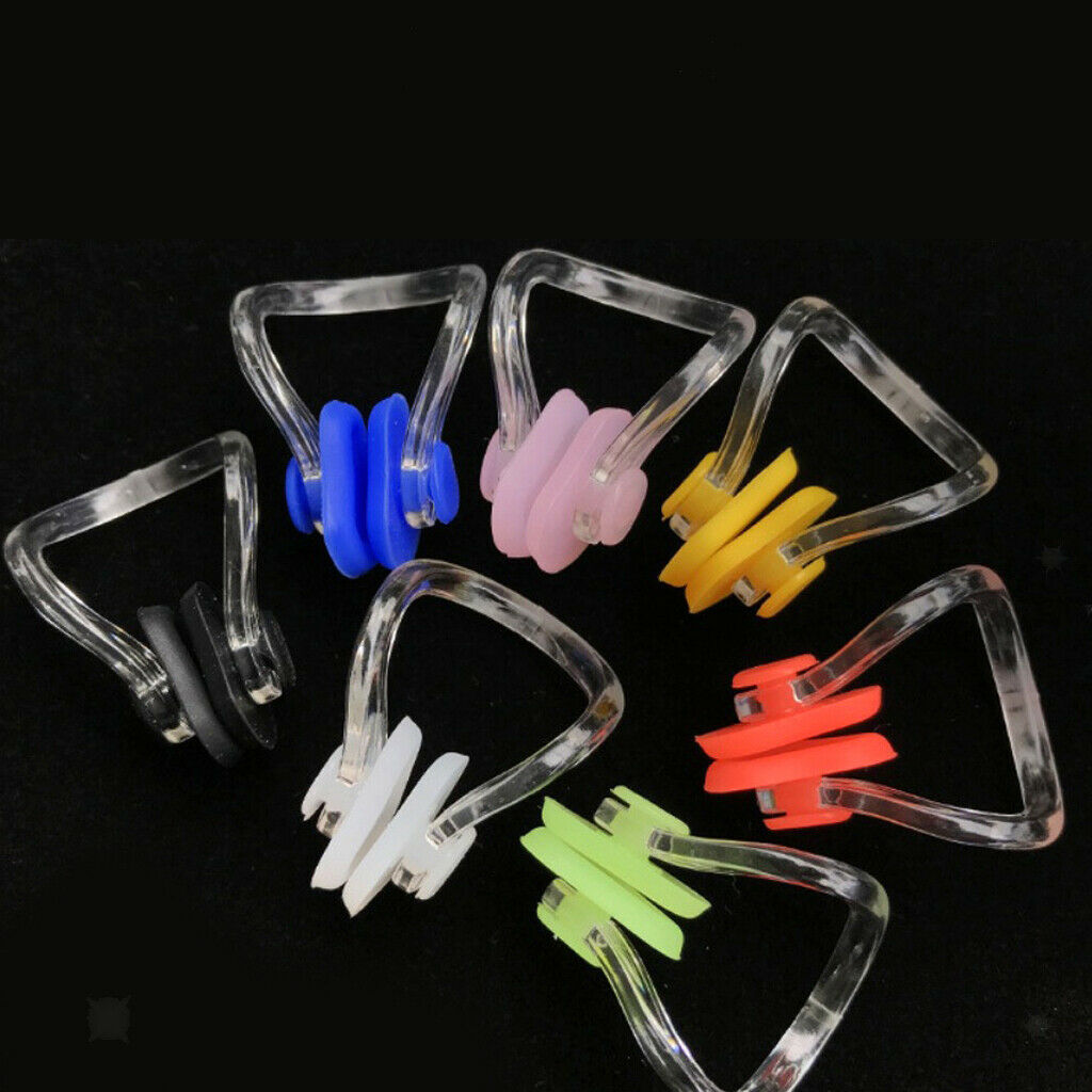 Soft Silicone Nose Clip Anti- Nasal Protector for - Black