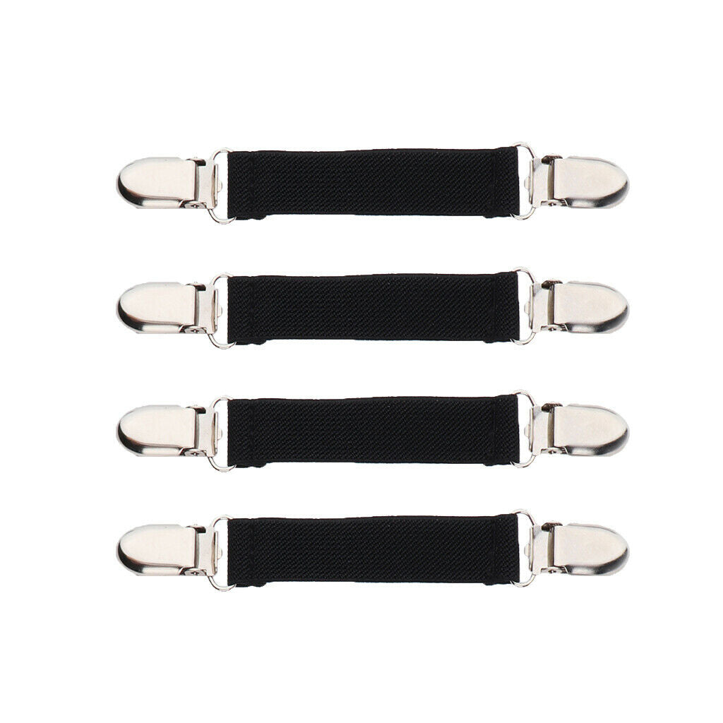 8x Children Tight Stretchy Glove Mitten Clip Collar Clasp Anti-slip Bands