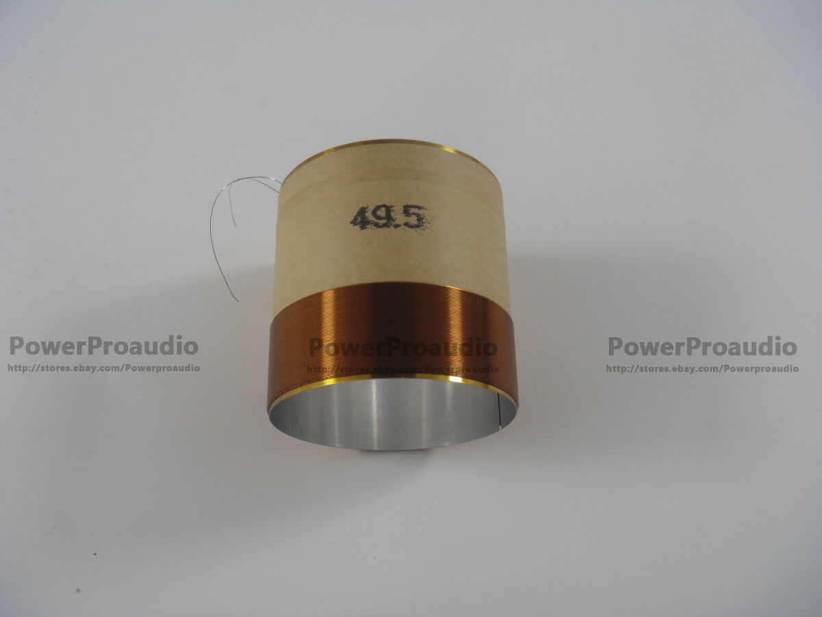 2pcs 49.5mm 8ohm ASV Speaker Bass Voice Coil Subwoofer Woofer Sound Drive Repair