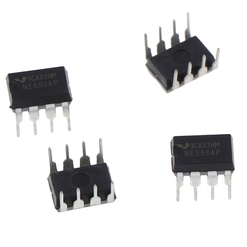 10 pcs NE5534P DIP-8 Single High Efficiency Low Noise Operational Amplifiers DD