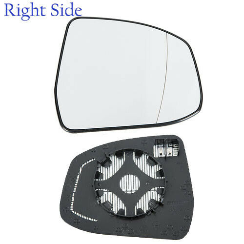 For Ford Mondeo Focus II 02-08 Right Side Door Mirror Glass + Back Plate Heated