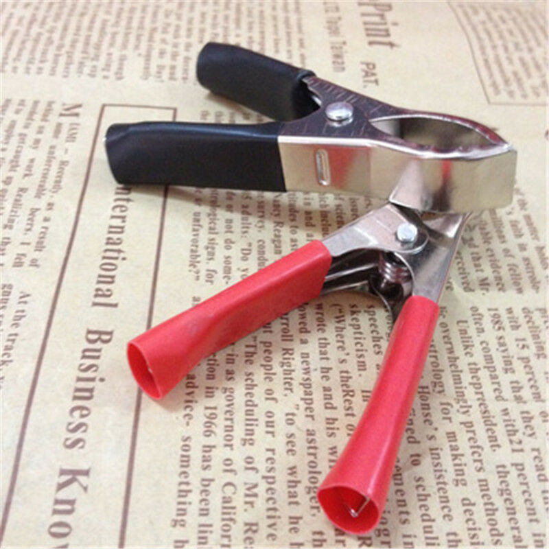 4Pcs 30A Insulated Test Clips Business Industrial Supply Cable Wire Clamp
