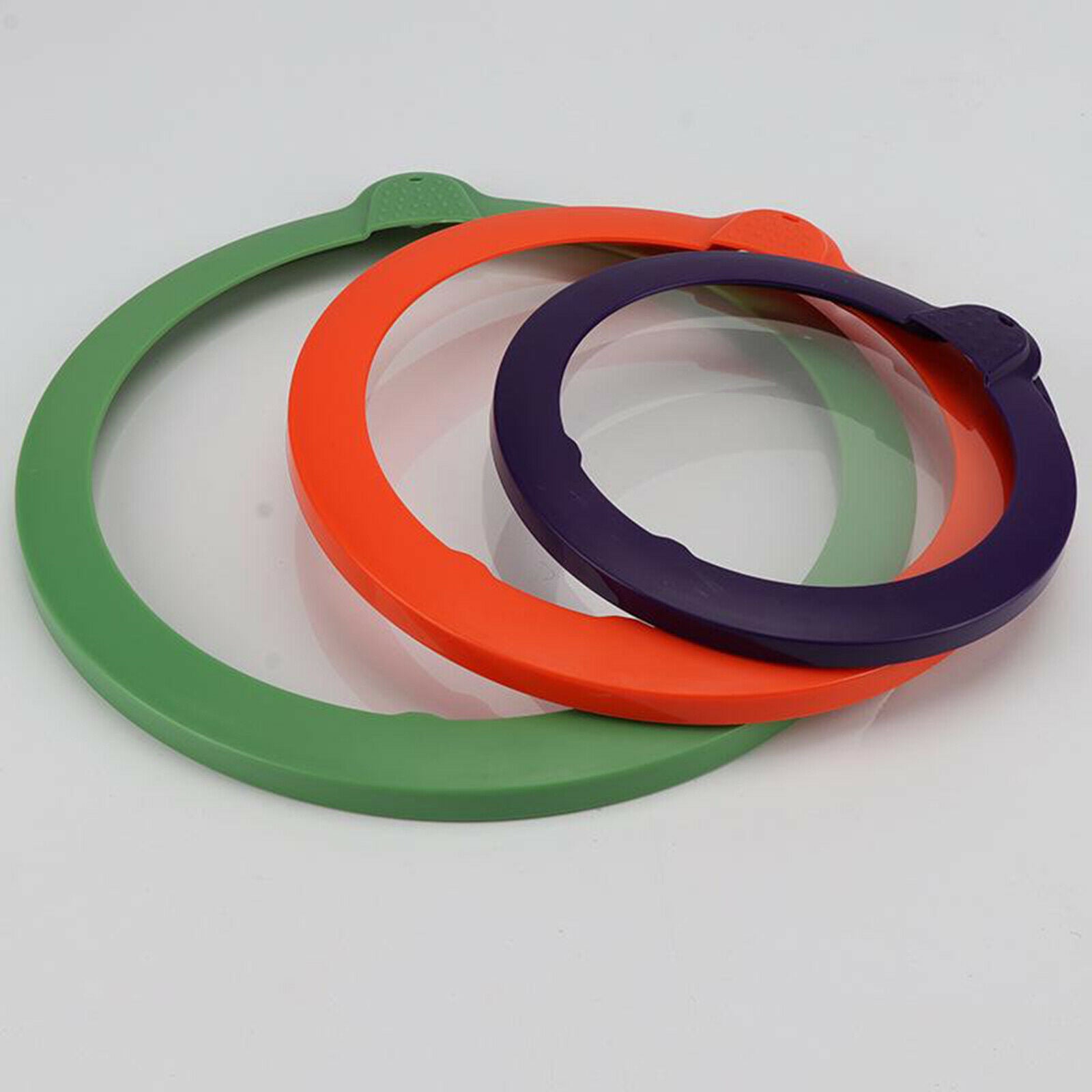 5PCS Silicone Lids Food Container Cups Vacuum Seals Cover Lids Eco-friendly