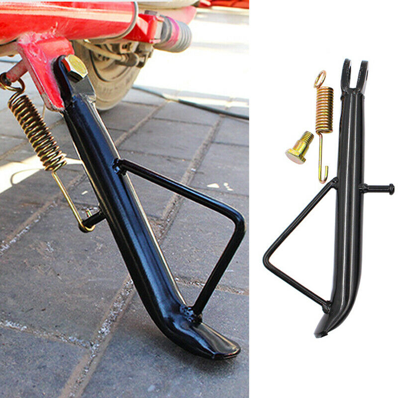 Motorcycle Scooter Bike Kickstand Side Stand Leg Prop Stable Support Universal