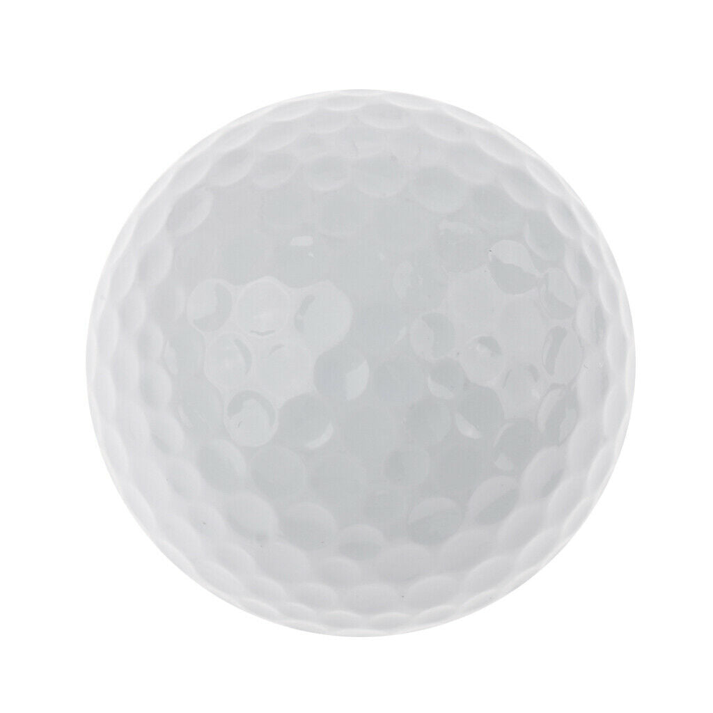 Golf Ball Golf Soft Rubber Balls Practice Ball Black & White - Double Layer