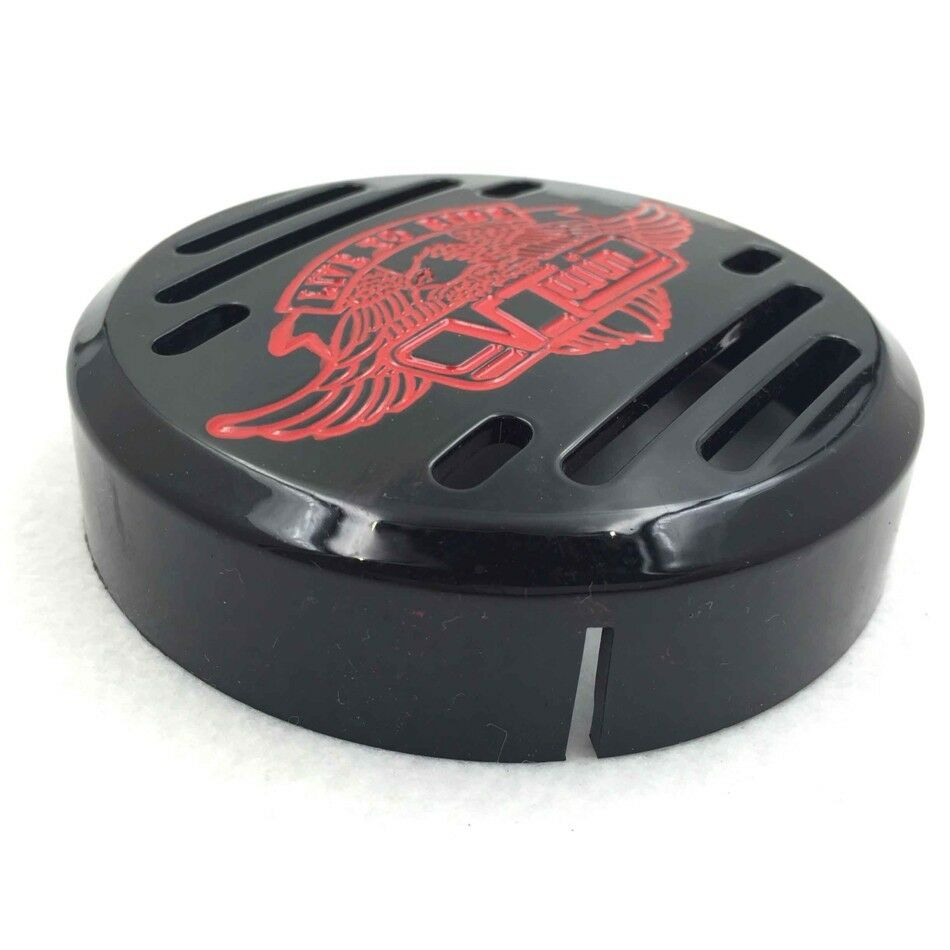 Black V-Twin Horn Cover- For Yamaha V-Star 650 1100 Vstar Classic Custom
