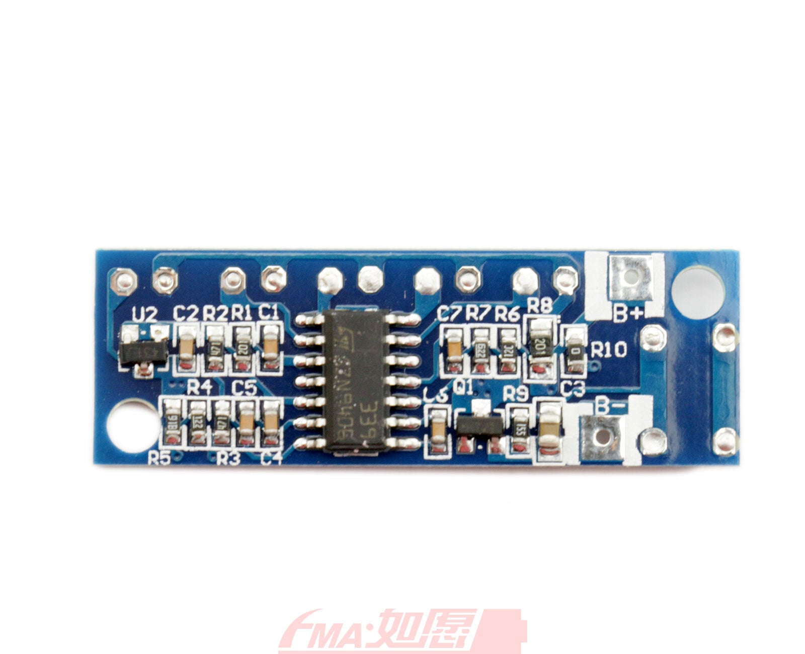 Capacity Display Voltage LED Indicator for 2S 7.4V Li-ion Li-Po Battery R1:201