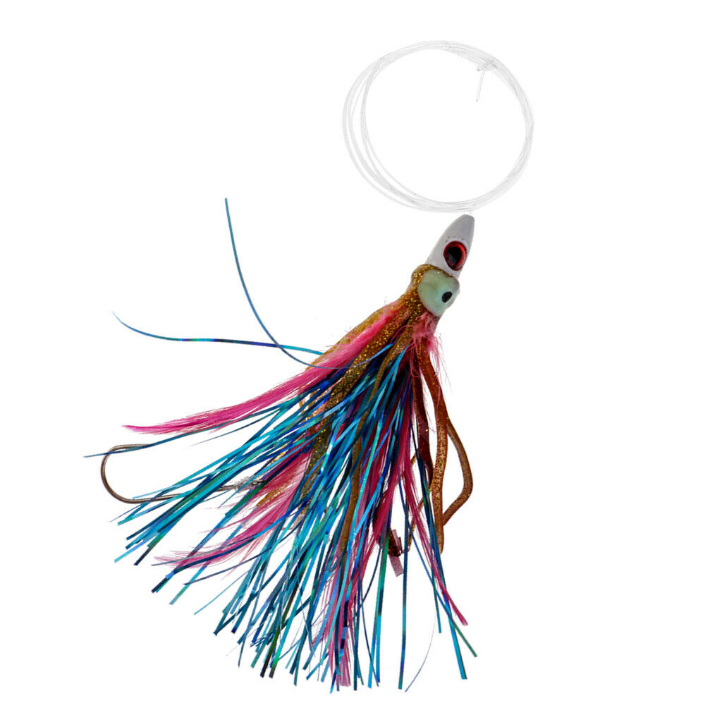 2X Big Game Saltwater Trolling Lures Marlin,Mahi,Dolphin,,Sailfish 20G with eye