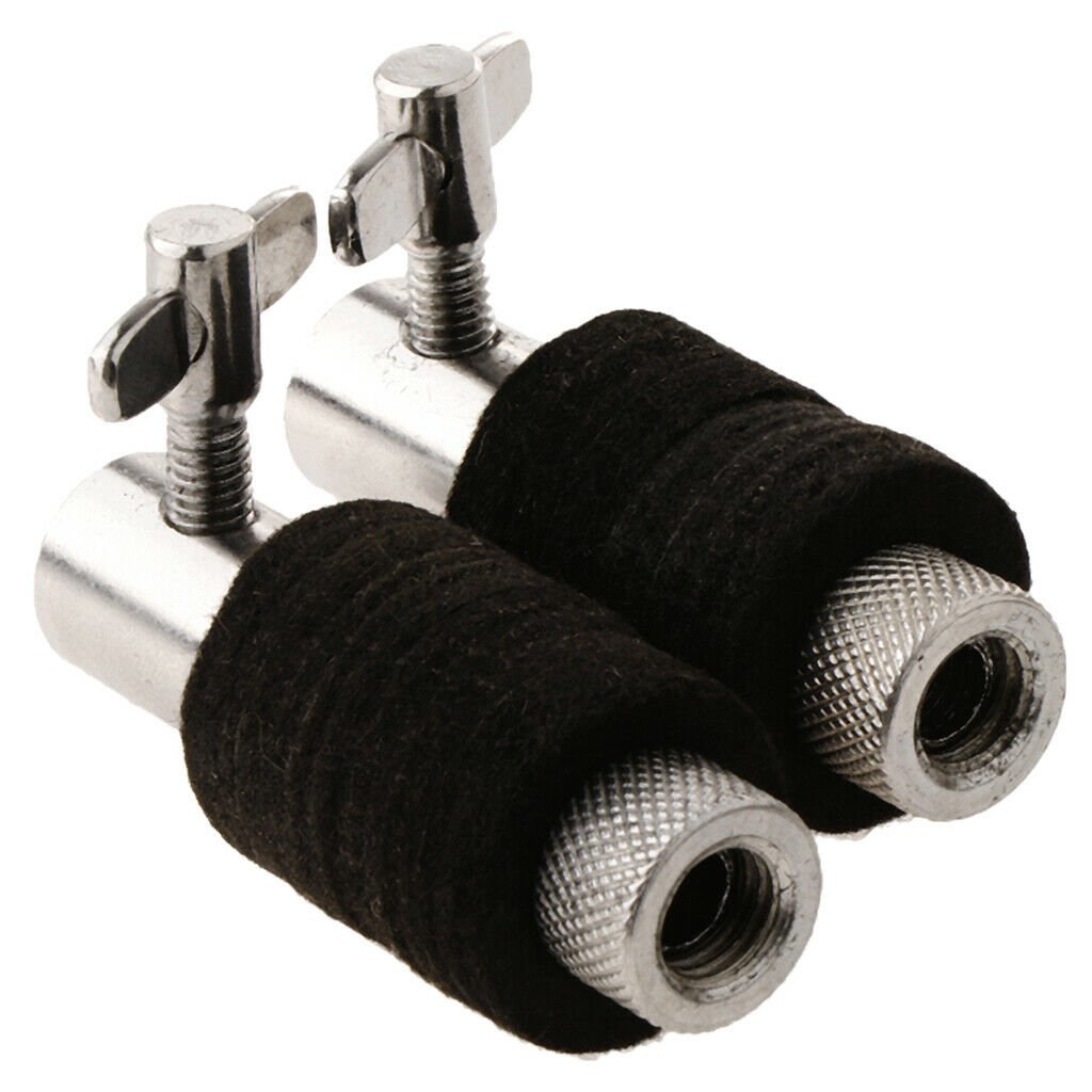 2pcs Durable Hi-hat Cymbal Stand Clutch For Drum Players Performers