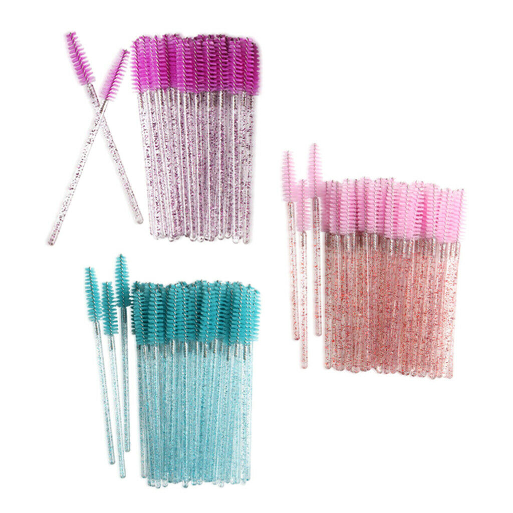 300 Pack Disposable Mascara Wands Eyelash Brushes Applicator Makeup Tool