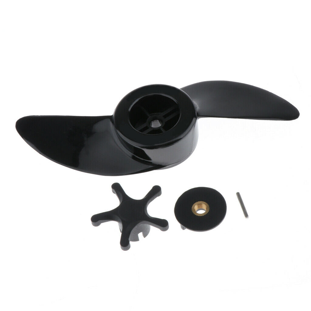 Premium 2 Fans Electric Trolling Motor Propellers Replacement Components