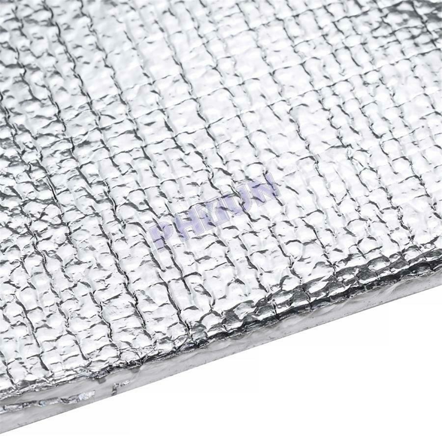Car Heat Protection Film Fender Heat Sound Insulation Mat 50*100cm Universal