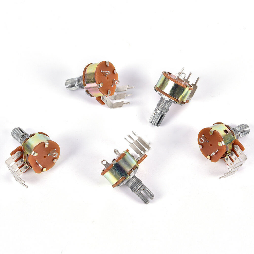 5PCS WH148 Single Potentiometer 500K Potentiometer With Fine B500K Switc.l8