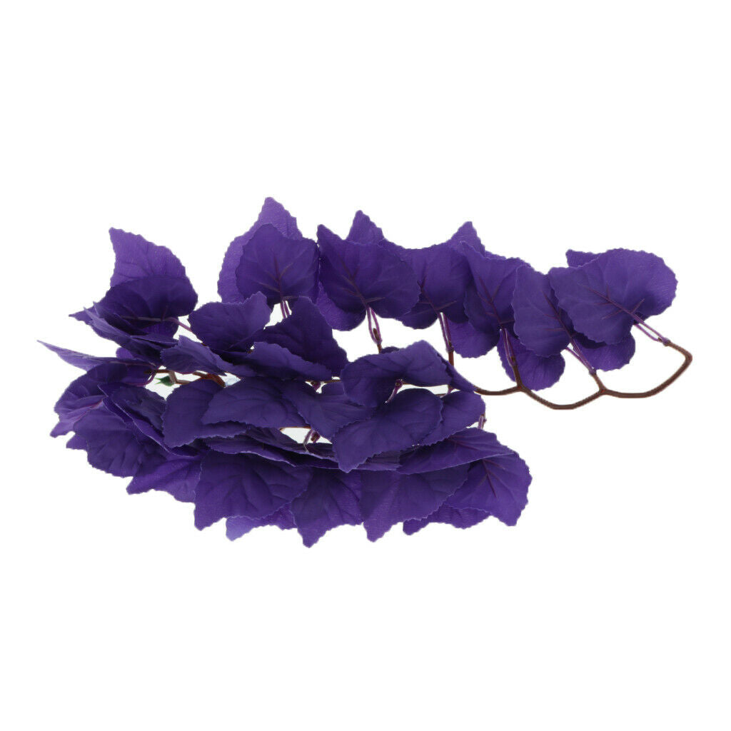 Aquarium   Tank Ornaments Cane Plants Reptile Hideaway Hideouts Purple