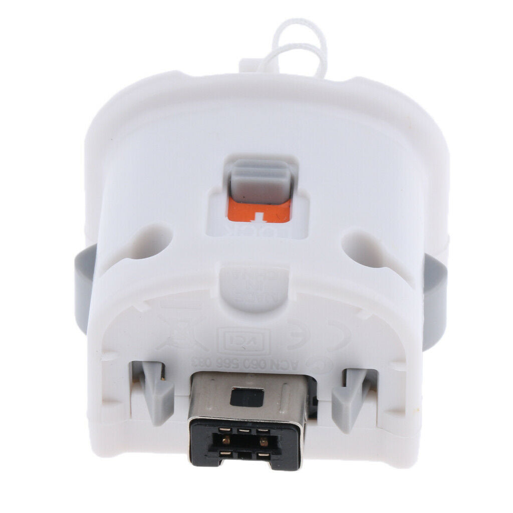 White Motion Plus External Sensor Adapter for   Wii Remote Controller