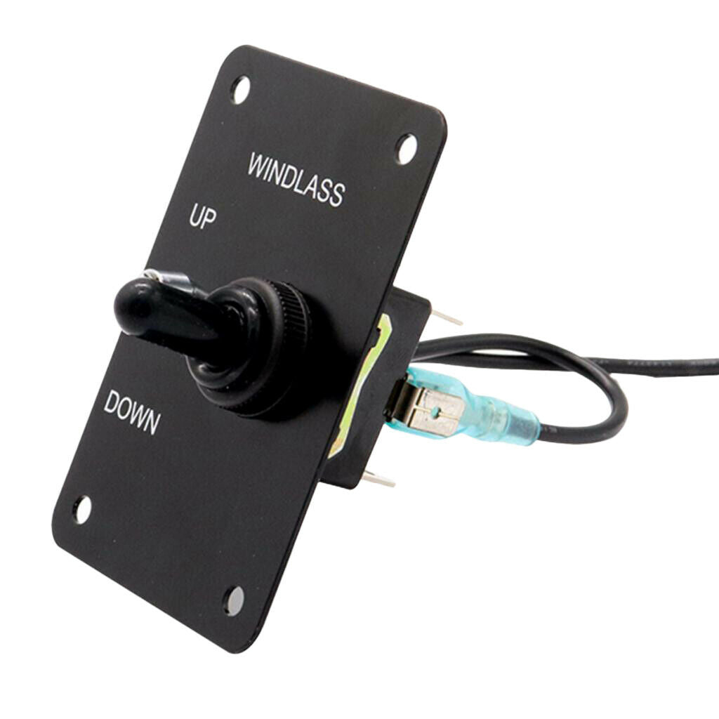 Anchor Windlass Up Down Toggle Switch Panel with LED Indicator 12V Car