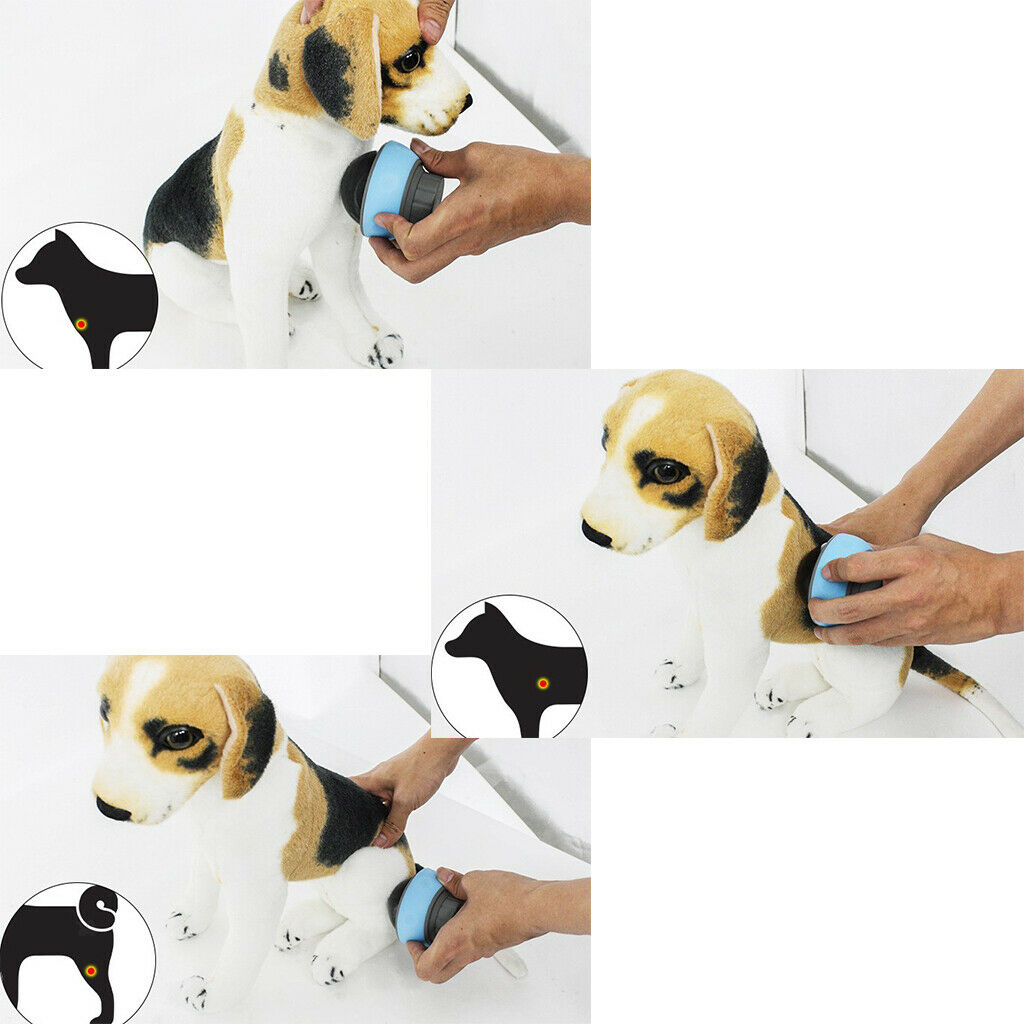 Pet Massage Roller Dog Massage Ball Cat Massager Body Reliever Blue
