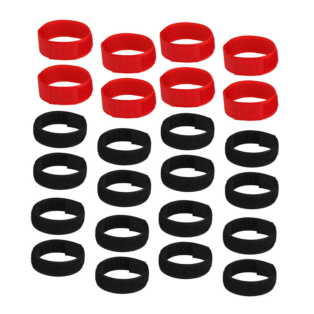 24Pcs/Set Nylon No Crow Crow Reduction Collar for Roosters Belt Neckband