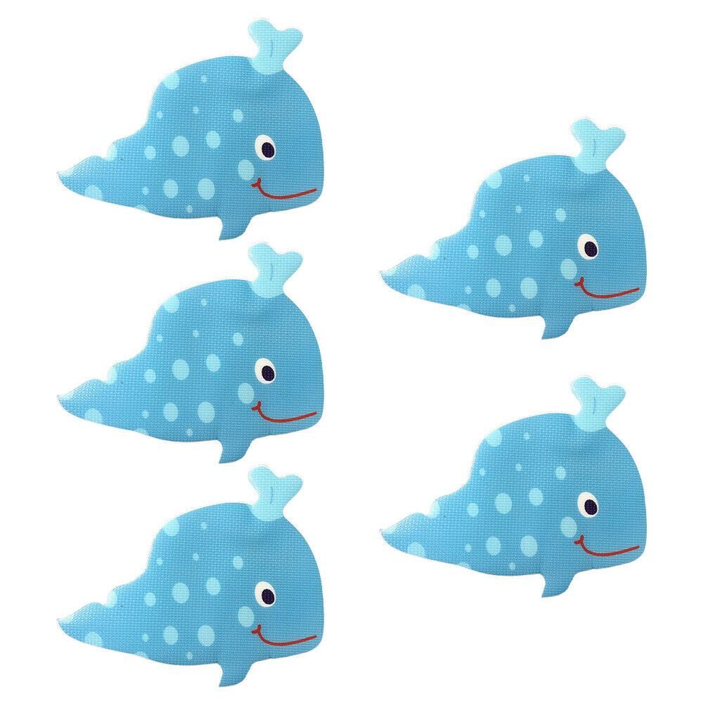 10Pcs Cute Room Stickers Anti-skid Washroom Wallpaper For Washroom Bedroom
