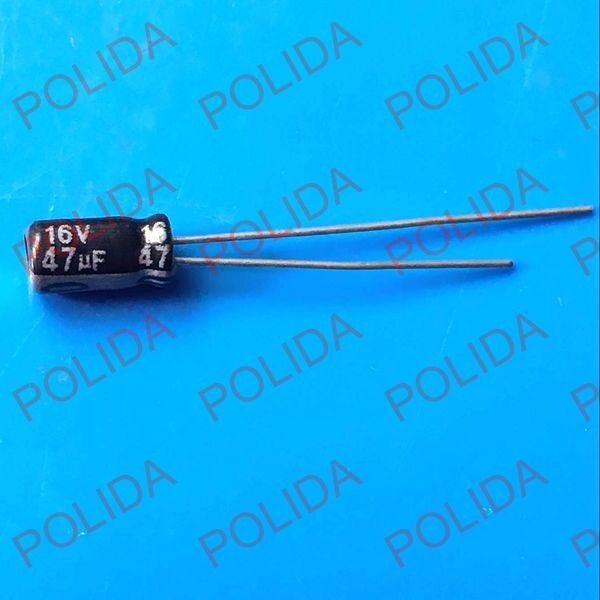 1000PCS Electrolytic Capacitor size : 4 X 7mm 47UF16V/16V47UF
