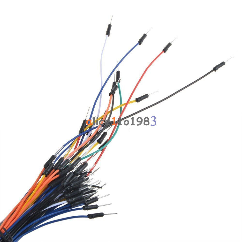 140pcs U Shape Solderless Breadboard Jumper Cable Wire Kit + 65PCS cables DIY