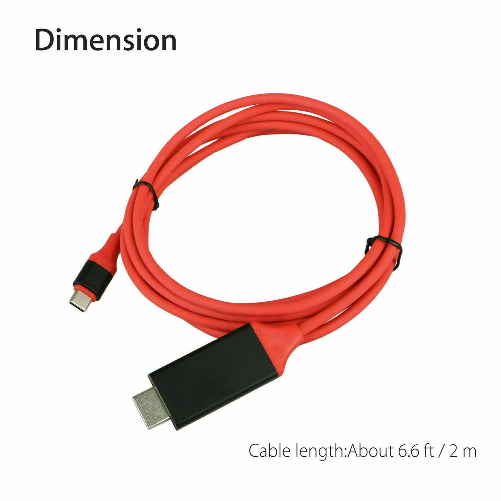 USB Type C to HDMI TV HDTV Cable Converter Adapter For Macbook Android Phone