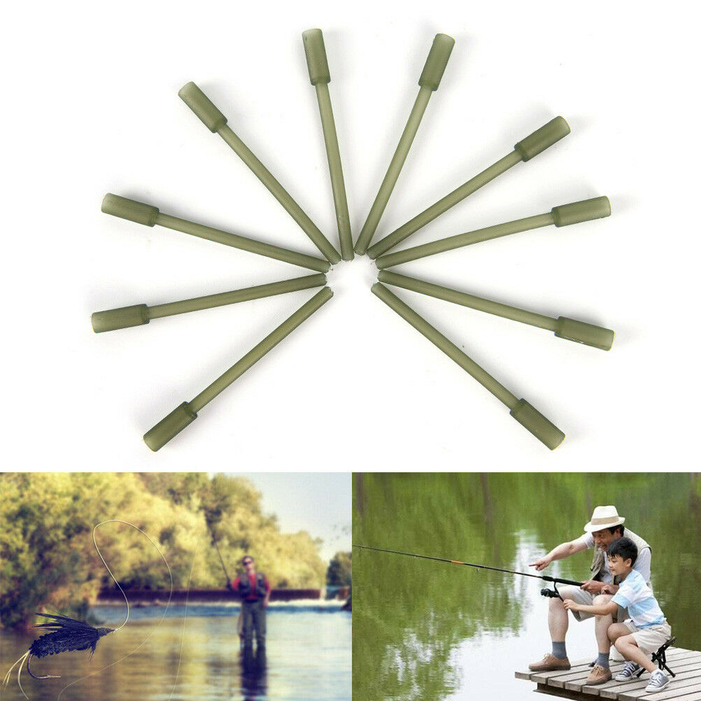 10XCarpfishing Hard inline lead insert Shockleader Sleeve-quick changeconnect.BD