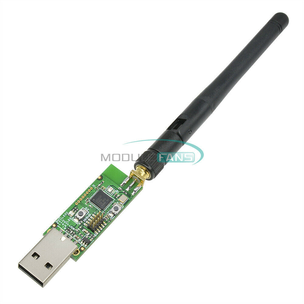 Bluetooth 4.0 USB CC2531 Protocol Analyzer Sniffer Module With External Antenna